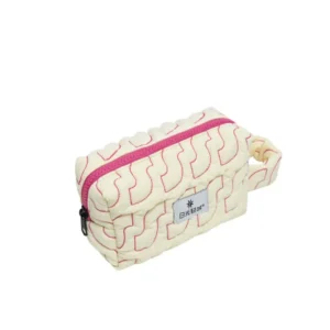 Cosmetic Make up Bag Soft Travel Quilted