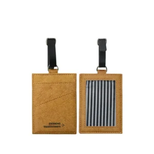 Luggage Tag Pu Leather
